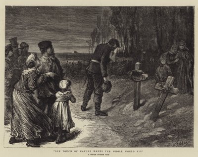 One Touch of Nature Makes the Whole World Kin by Samuel Luke Fildes